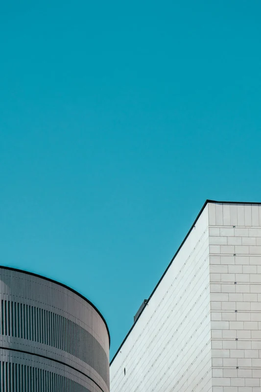 Dettaglio architettonico di un edificio moderno